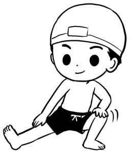 pool-preparation-exercise-boy-mono