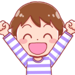 a- boy-who-is-pleased−１