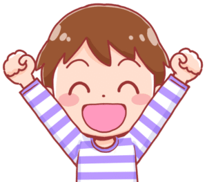 a- boy-who-is-pleased−１