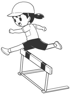 hurdle-girl-mono