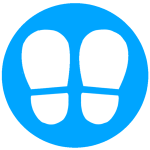 social-distance-footprints-blue