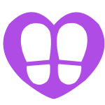 social-distance-footprints-heart-purple