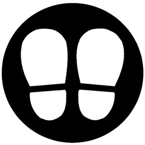 social-distance-footprints-monochrome