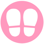 social-distance-footprints-pink