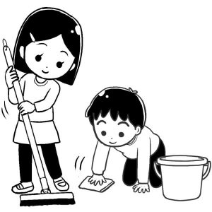 clean-up-children-2-mono