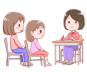 consultation-female-teacher-mother-daughter-color