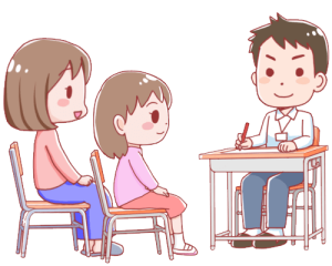 consultation-male-teacher-mother-daughter-color