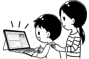 online-iearning- parent-and-child-1-mono