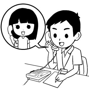 teacher-girl-call -mono