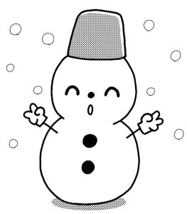 snowman-cyoki-mono