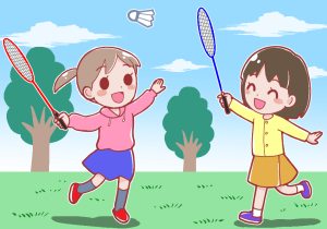 girl-playing-badminton-color-2