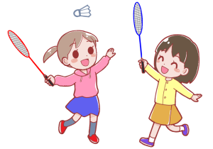 girl-playing-badminton-color