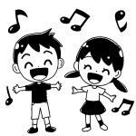 children-singing-mono