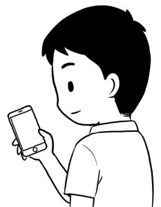 looking-at-smartphone-man-1-mono
