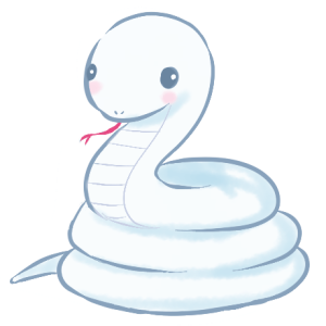 white-snake-color