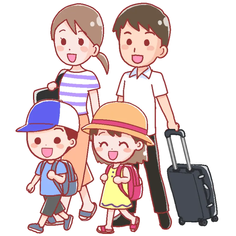 家族のイラスト