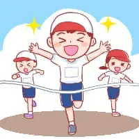 運動会に関するいろいろなイラスト