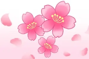 春に関するいろいろなイラストです
